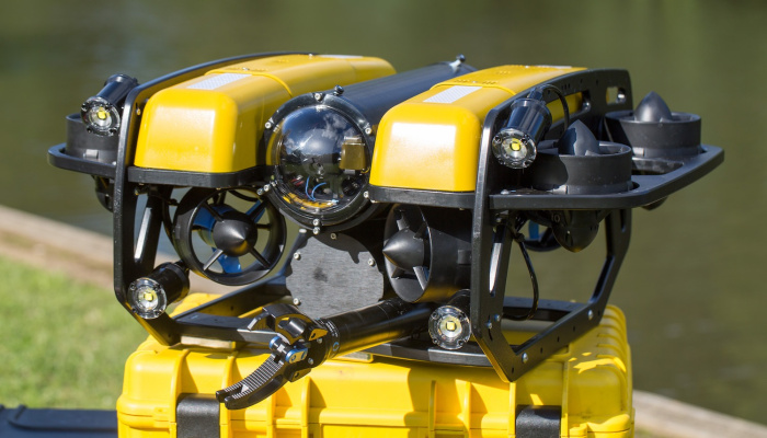 SARSUB - ROV Yellow on Peli Case